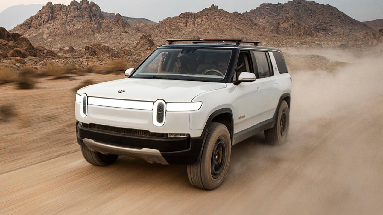 Rivian stock has its best day ever after EV maker reports 2024